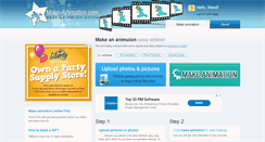 Desktop Screenshot of make-animation.com